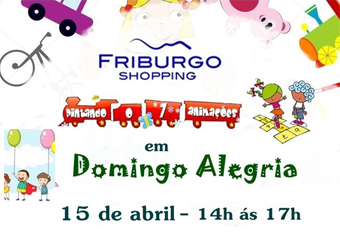 Friburgo Shopping tem “Domingo em Alegria” para a criançada