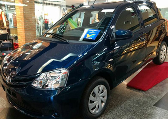 Friburgo Shopping sorteia Toyota Etios avaliado em R$ 37 mil