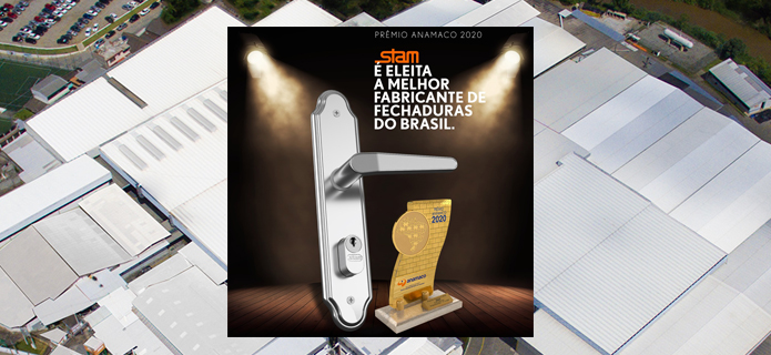 Stam é eleita a melhor fabricante de fechaduras do Brasil