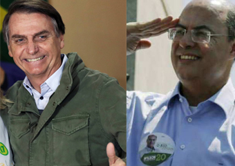 Friburgo: Bolsonaro e Witzel são os mais votados para presidente e governador