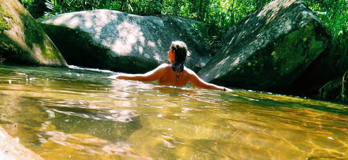 Sol, calor e verão quente nas cachoeiras: Isso é Friburgo!