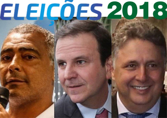 IBOPE: Romário, 14%; Eduardo Paes, 12%; e Garotinho, 12%