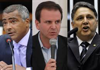 Ibope Governo do Rio: Paes, 24%, Romário, 18%, Garotinho, 12%