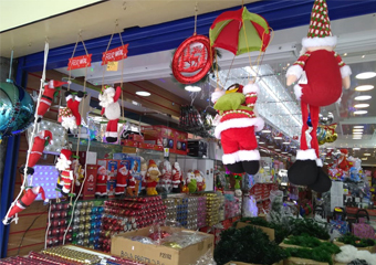 Friburgo: Lojas já apostam no Natal e colocam produtos típicos à venda