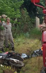Friburgo: Motociclista morre em acidente no Córrego Dantas