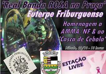Banda Euterpe homenageia AMMA e Casca de Cebola