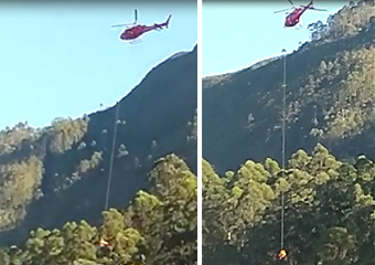 Friburgo: Homem é resgatado após acidente em montanha