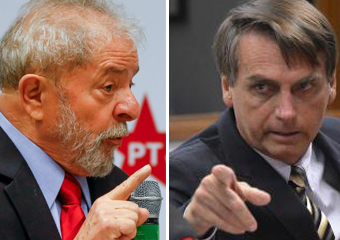 Eleições 2018: Pesquisa Datafolha põe Lula na frente e Bolsonaro em 2º na disputa presidencial
