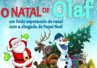 TEATRO: O Natal de Olaf, o Boneco de Neve do Frozen com desconto