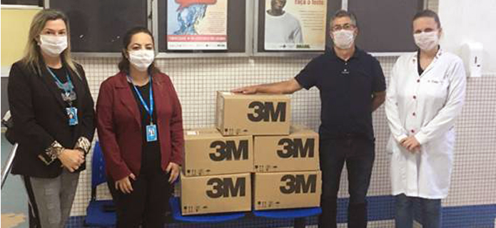 Energisa doa 6,7 mil máscaras N95 para Raul Sertã e outros hospitais do país