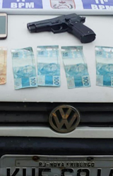Friburgo: PM prende suspeito de roubos e furtos e recupera carro