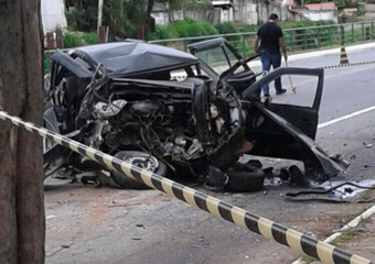 Friburgo: Grave acidente provoca morte na Avenida Roberto Silveira
