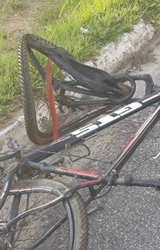Acidente mata 3º ciclista na RJ-116 em menos de 2 meses