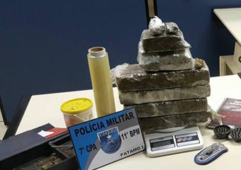 Friburgo: Polícia apreende mais de 5kg de droga em bairro nobre