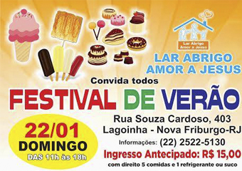Laje promove Festival de Verão com atrações especiais