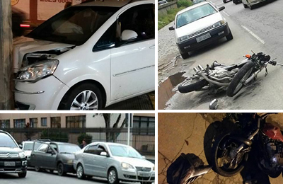 Trânsito violento: Friburgo registra 15 acidentes com vários feridos