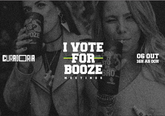 Booze realiza a festa I VOTE for BOOZE neste sábado