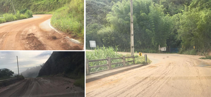 RJ-142: Estrada Serramar tem vários trechos com lama, alerta motorista