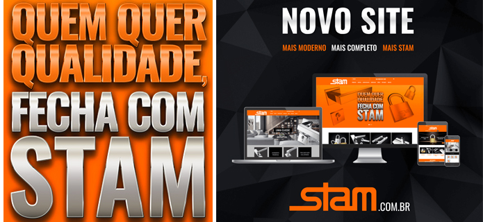 STAM tem novo site com design moderno para todos dispositivos móveis
