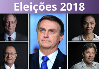 Ibope: Bolsonaro lidera com Ciro, Marina, Alckmin, Haddad em 2º