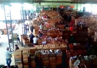 Acordo libera milhares de caixas de legumes e frutas estocados na Ceasa de Nova Friburgo