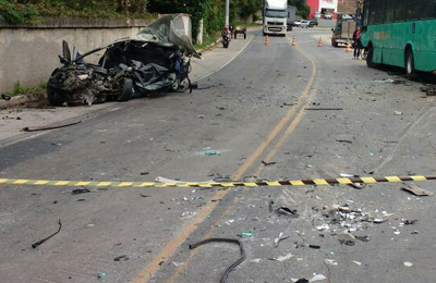 Friburgo: Acidente na Avenida Roberto Silveira deixa vítima fatal