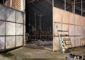Friburgo: Quadra da Vilage pega fogo e deixa rastro de destruição