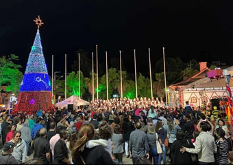 Friburgo ganha decoração natalina e terá 50 eventos